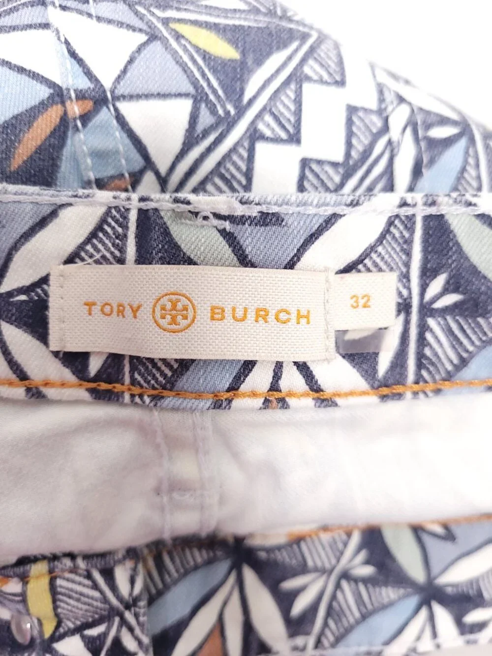 Tory Burch Womens Pants Size 32 Multicolor